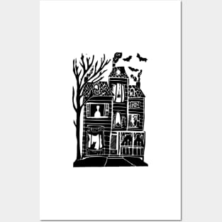 Haunted House Posters and Art